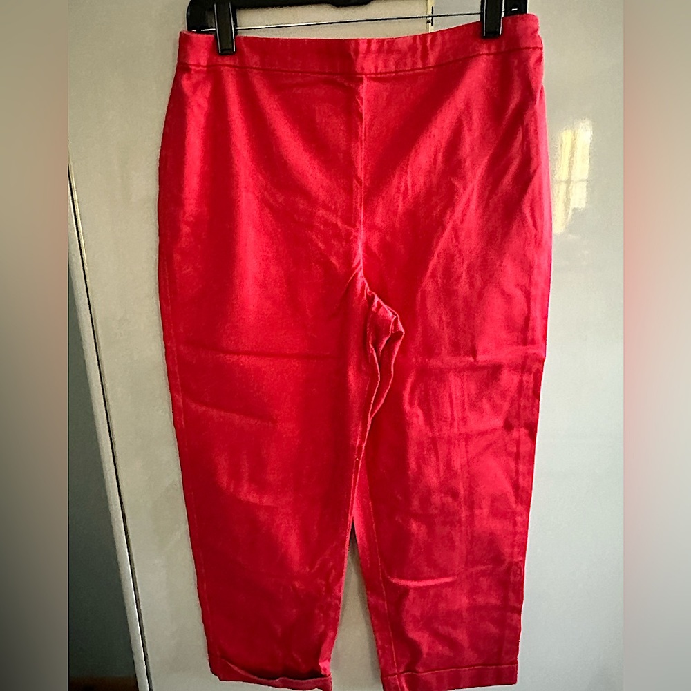 Loft cropped slacks